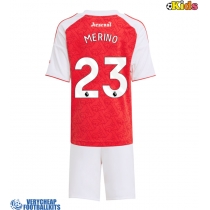 Arsenal Mikel Merino #23 Replica Home Minikit 2025-26 Short Sleeve (+ pants)